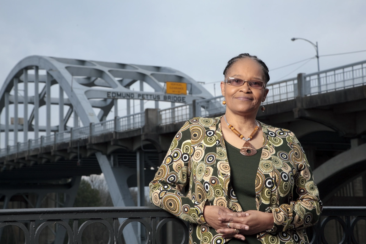 Lynda Blackmon Lowry turned 15 during the Selma March of the Civil Rights Movement.
