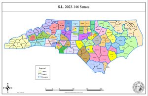 The new maps -- the third set created by the state in three years -- were met with controversy after their passage in October (Courtesy of North Carolina General Assembly).
