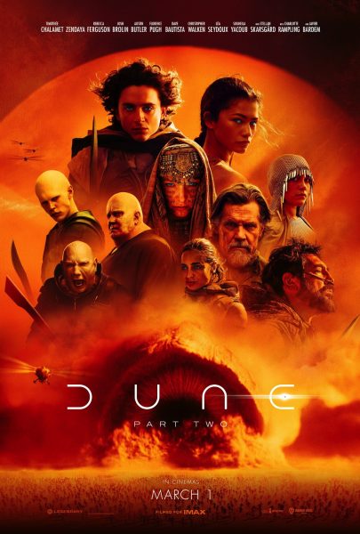 “Dune: Part Two” is a more than worthy sequel to “Dune,” according to Senior Writer Ally Werstler. (Photo courtesy of IMDb)