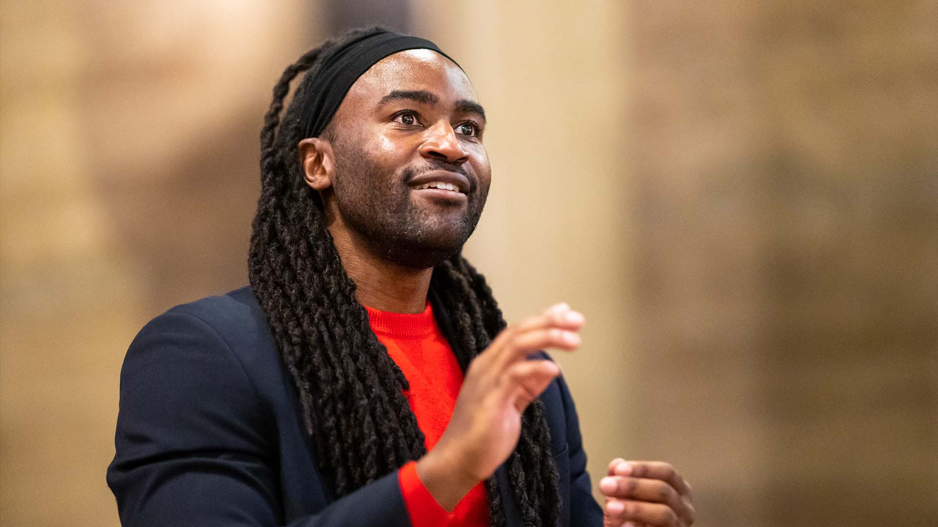 Wake Forest alumnus Alexander Lloyd Blake ('10) recieved a Grammy for Best New Age, Ambient or Chant Album in in 2024. (Courtesy of Alexander Lloyd Blake)