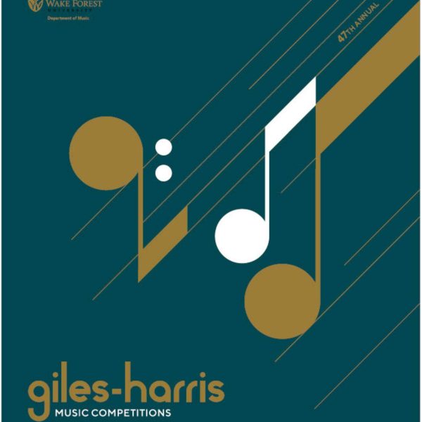 The 47th annual Giles-Harris music competition was held on March 23, 2024. (Courtesy of Music at Wake Forest University on Facebook)