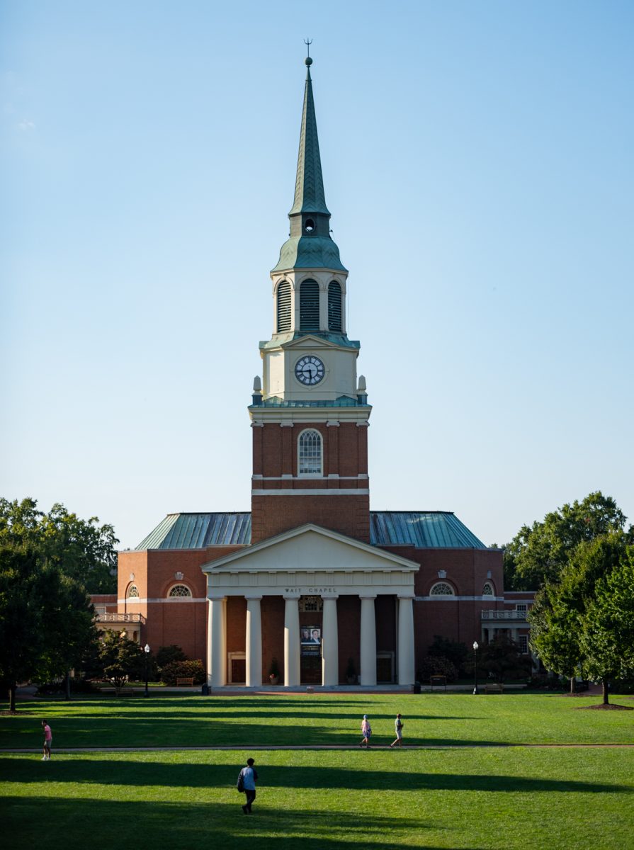 The Wake Forest class of 2028 was officially welcomed to campus during New Student Convocation last Friday.