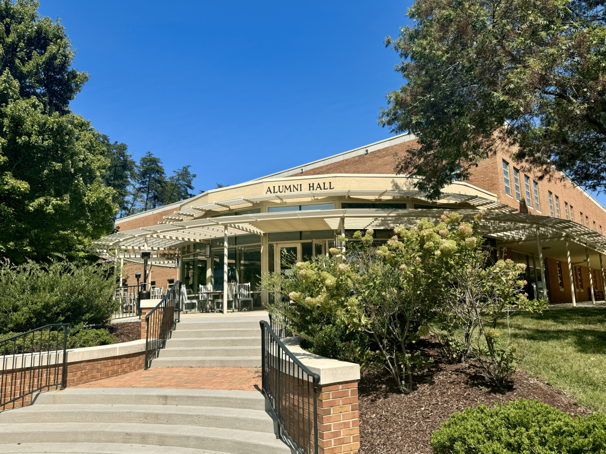 Administrative offices currently housed in Alumni Hall will soon move to office space built as a part of the Deacon Boulevard project titled “The Grounds.”