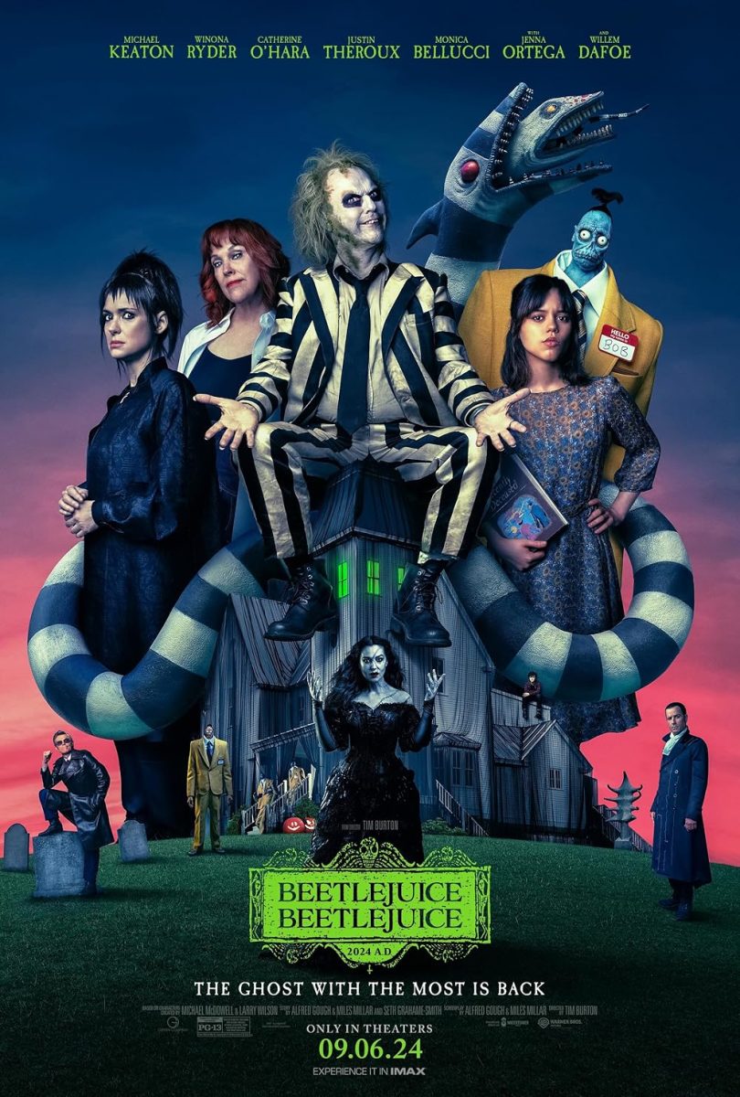 "Beetlejuice Beetlejuice" hit the theatres September 6. (Courtesy of IMDb)