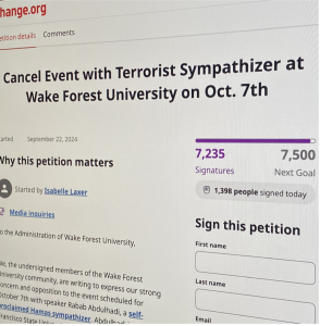 By the time of publication, the petition gained over 7,000 signatures.