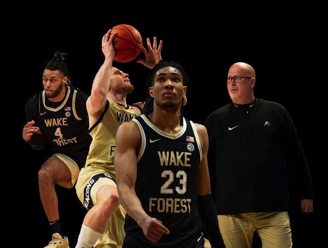  Steve Forbes brings back several starters in his fifth year as Head Coach of Wake Forest Men’s Basketball: C Efton Reid III (4), G Cam Hildreth (2) and G Hunter Sallis (23).