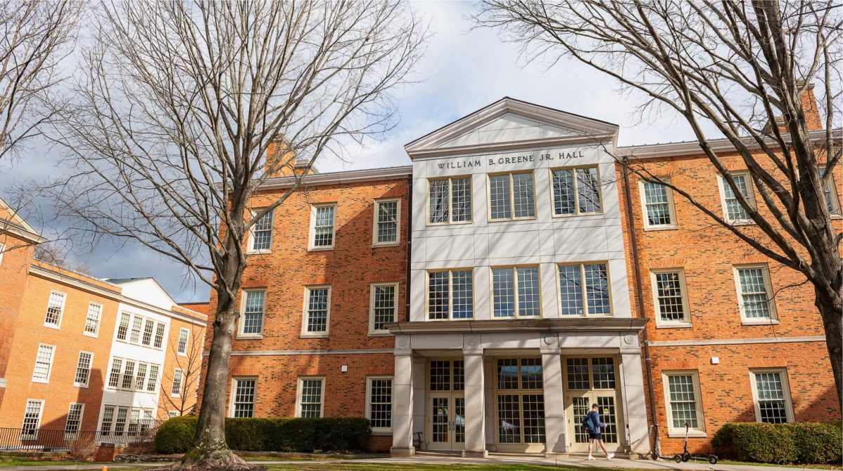 Greene Hall hosts politics, sociology, economics, language, psychology classes & more. Professors in various disciplines approach discussing the election in differing ways. 