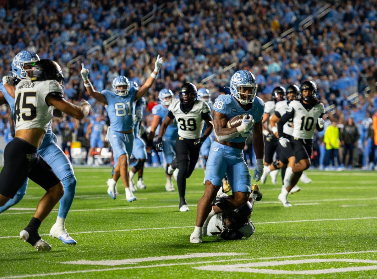 Football drops important game to in-state rival UNC