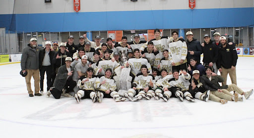 Wake Forest Club Hockey took down the West Virginia Mountaineers to win the ACCHL Admiral’s Cup. (Courtesy of Don Haas Photography)