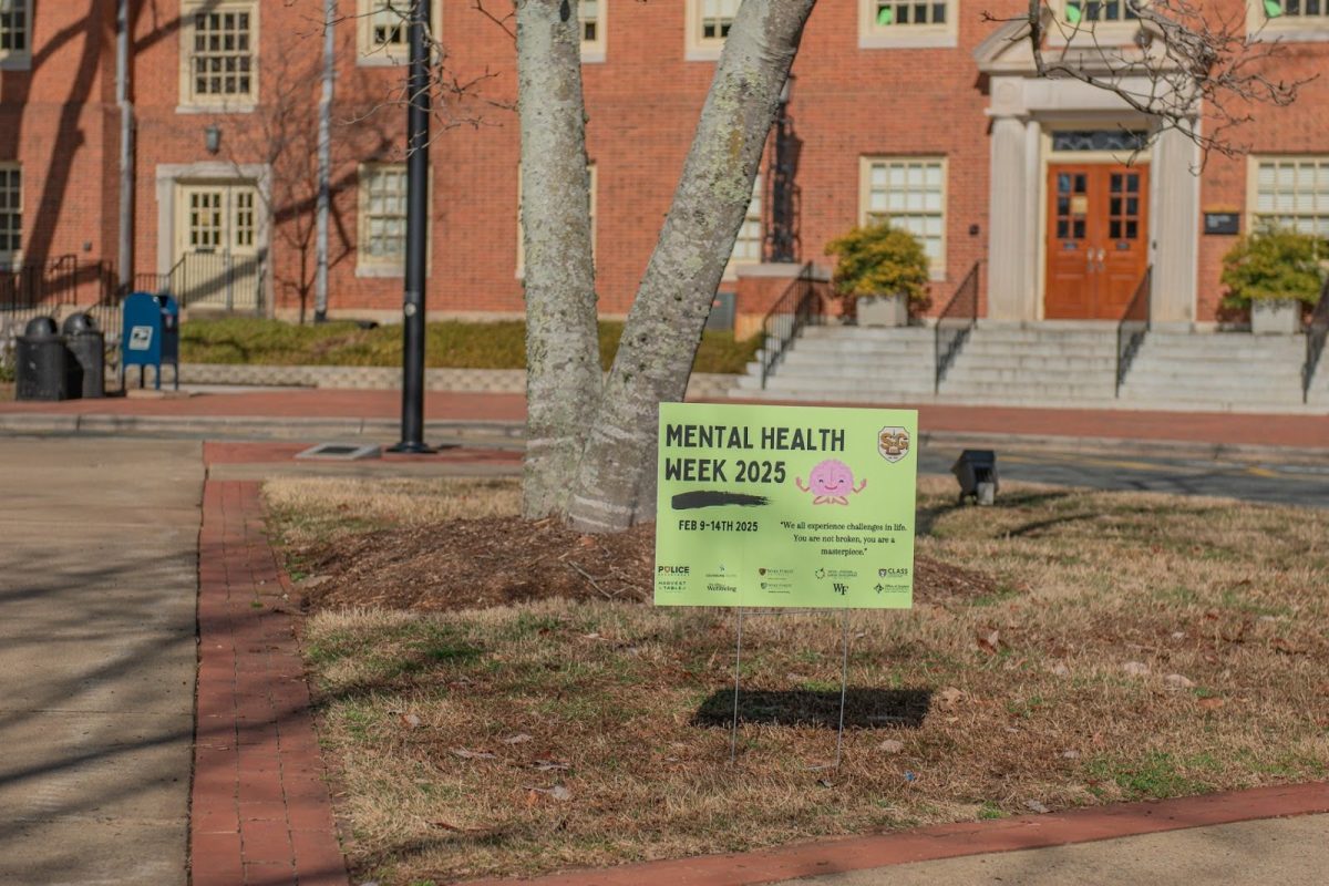 Student Government held Mental Health Week Feb. 9 through Feb. 14 this year. 
