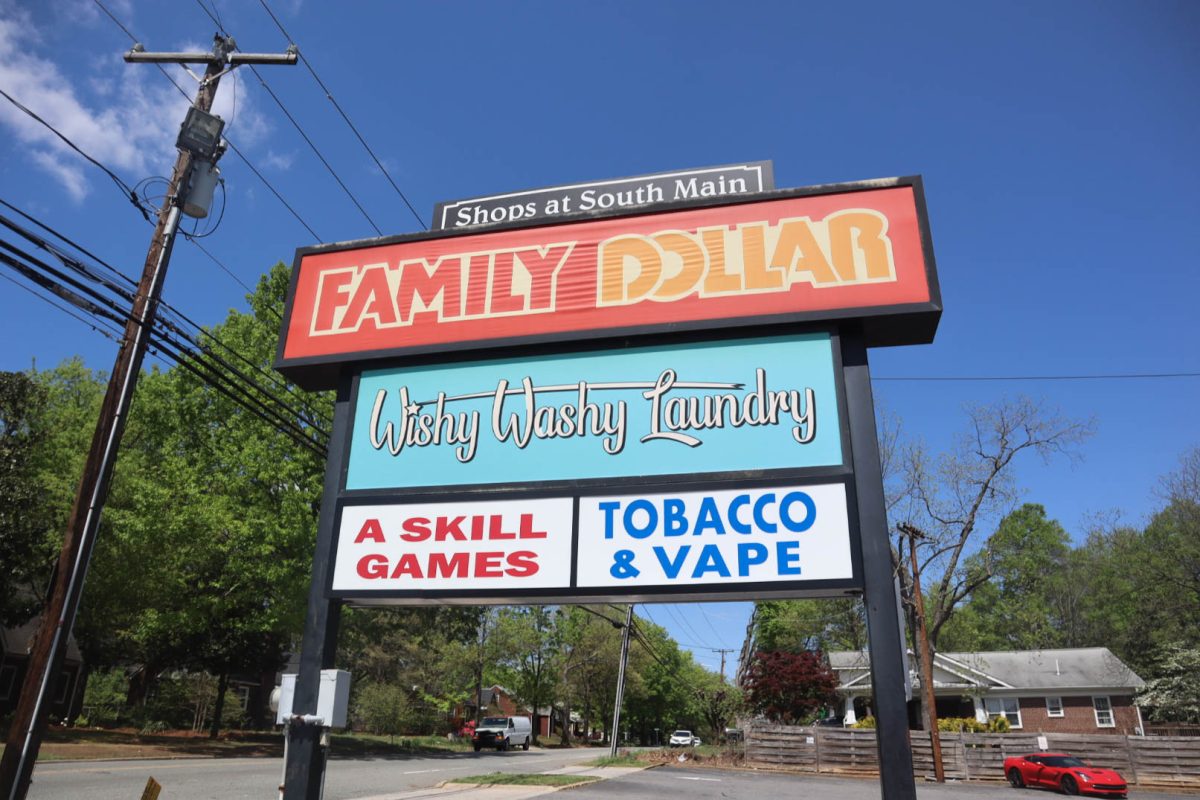 ESF organizes Laundry Love at the Wishy Washy Laundromat. 