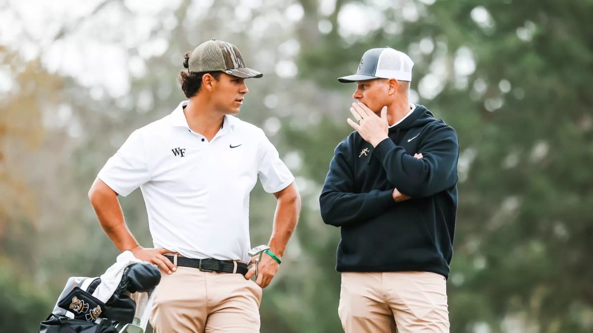 Wake Forest took on the General James Hackler Championship, and finished top-five yet again. (Photo Courtesy of Wake Forest Athletics)