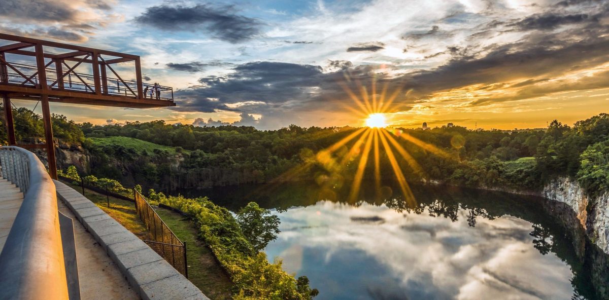 Caption: The Quarry at Grant Park (Courtesy of Visit Winston-Salem)