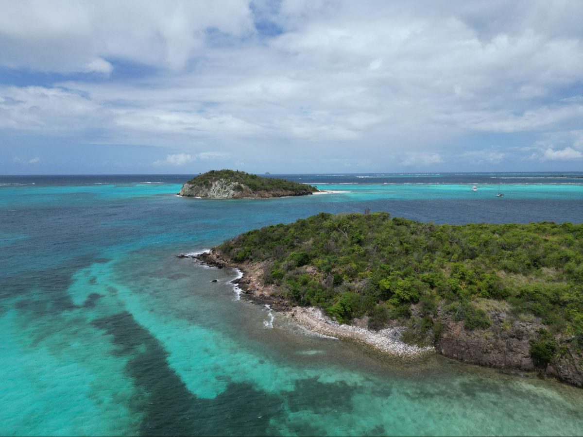 While the small island nation boasts beautiful vistas, natural disasters and pollution. (Courtesy of Emily Meinert)