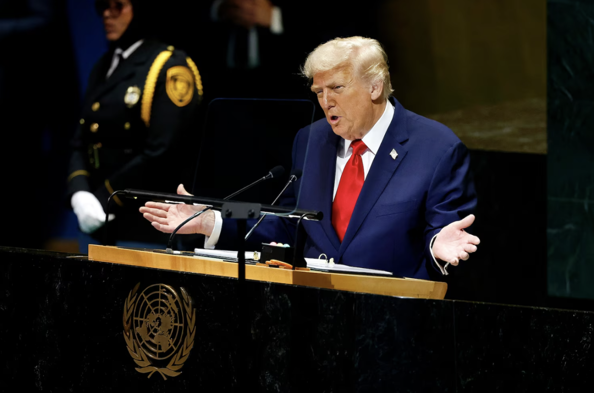 President Donald Trump at the 80th United Nations General Assembly (Source: Chip Somodevilla)