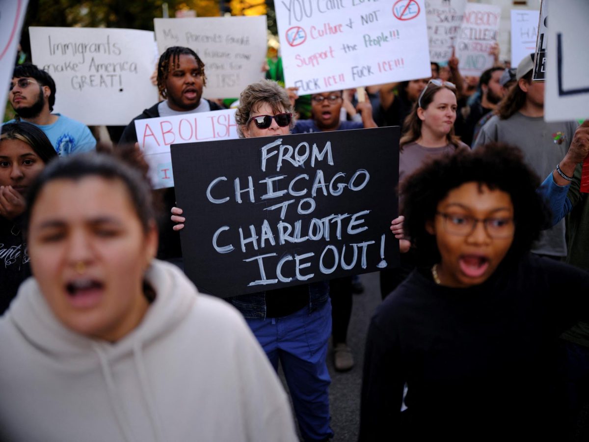 The agents have arrested over 200 people in the first 48 hours of the operation in Charlotte.