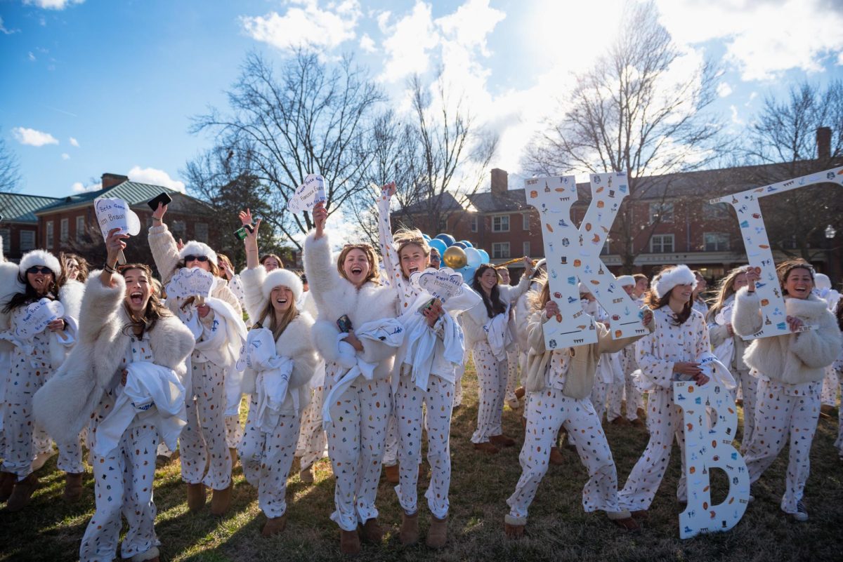 Sororities welcome home their new members on Jan. 11, breaking pledge class records from previous years. 