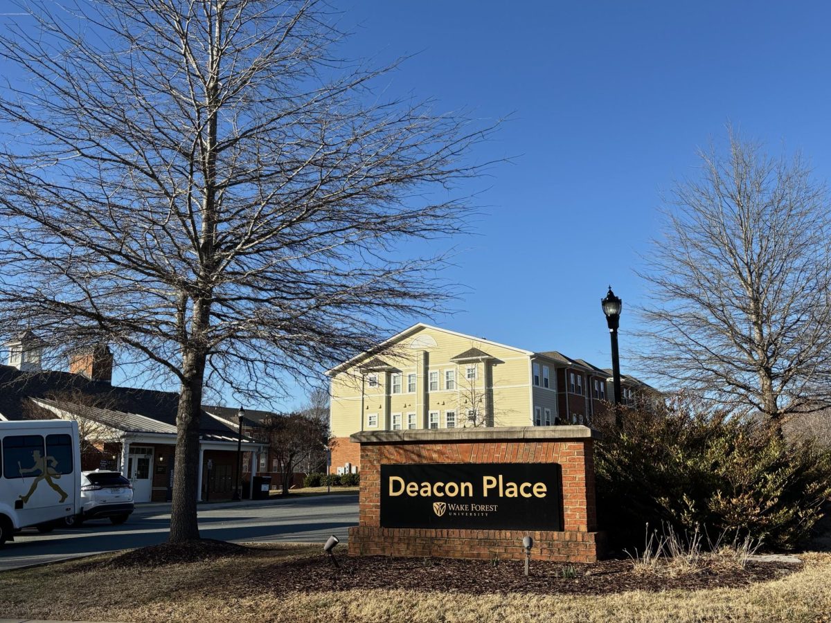 With limited capacity in Deacon Place, a residential apartment complex on Long Drive, Residence Life & Housing told 16% of rising seniors who expressed a desire to live on campus to find off-campus residences.