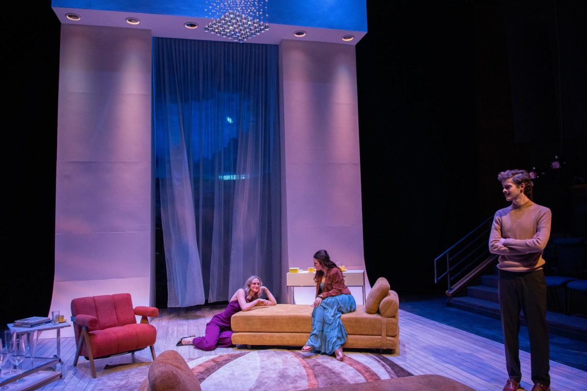 Old Times is an absurdist storyline of three characters remembering their pasts together.