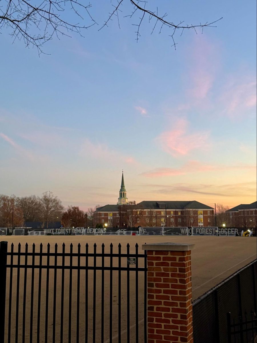 The transition to Wake Forest has been easier than I expected, mostly due to the resources and community that have been provided to me. (Courtesy of Annika Watson)